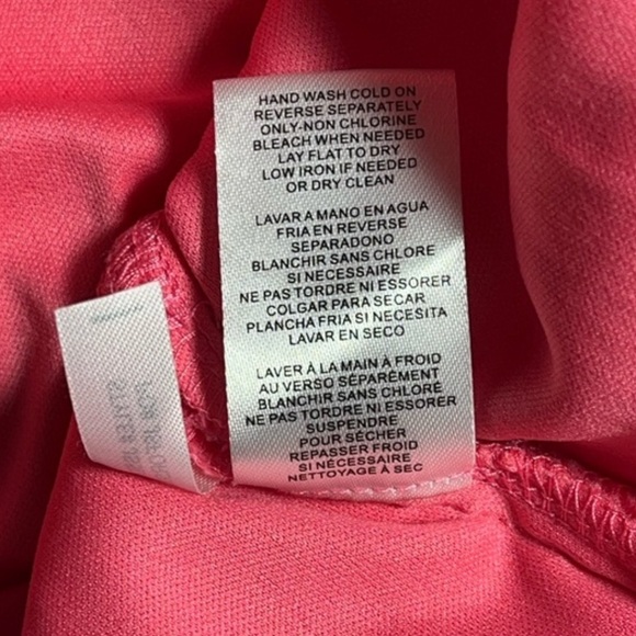 Jessica Simpson Dress in Pink with Crochet Lace Sleeveless Womens Size 4 - Picture 7 of 8